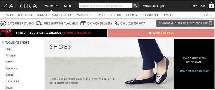 best online shoe store philippines