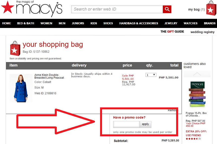 Macy's Promo Codes ivouchercodes.ph