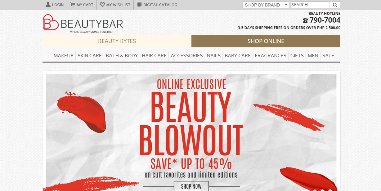 Beauty Bar Website Philippines