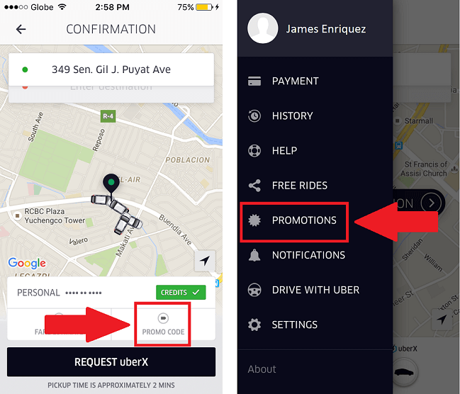 How to get a free ride for Uber Philippines